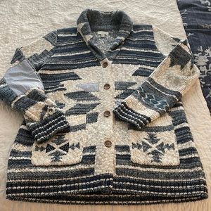Beautiful Lucky Brand cardigan sweater. Like new condition